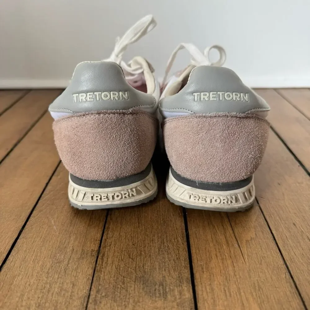 Tretorn Rawlings Blush Pink Retro Sneaker 10